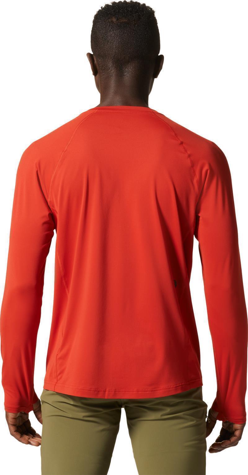 Crater Lake LS Crew - Mens - Desert Red 3