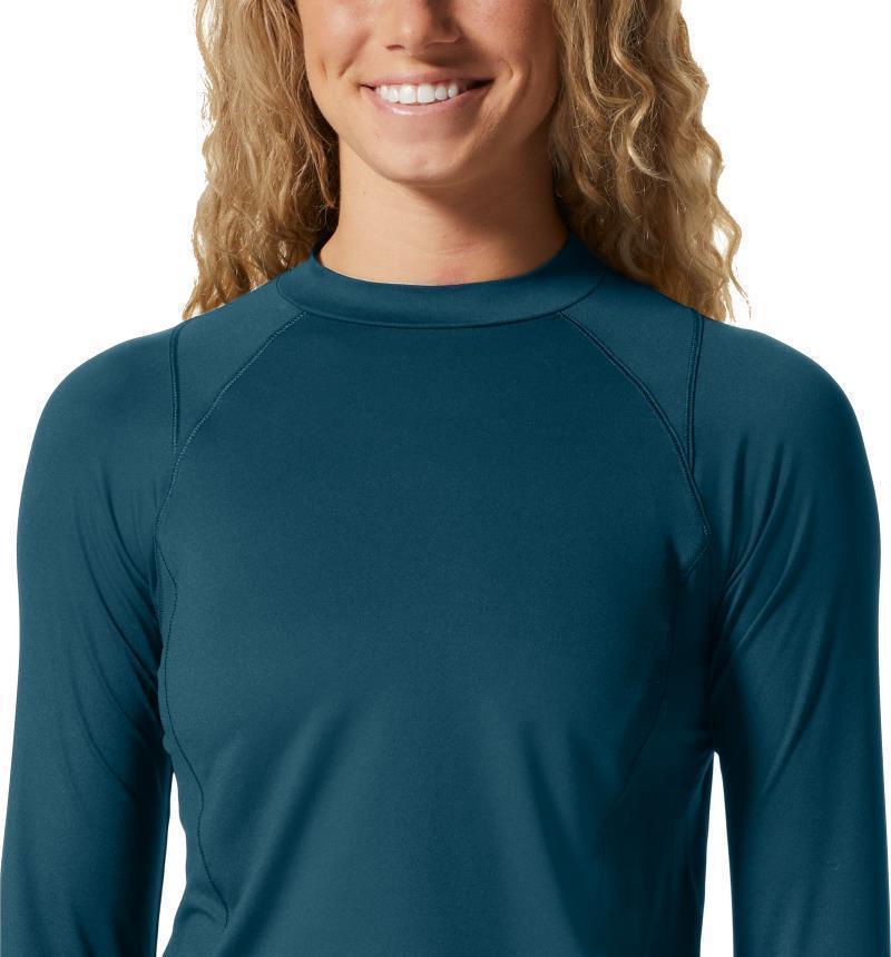 Crater Lake LS Crop - Womens - Dark Marsh 1