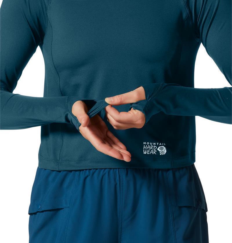 Crater Lake LS Crop - Womens - Dark Marsh 4