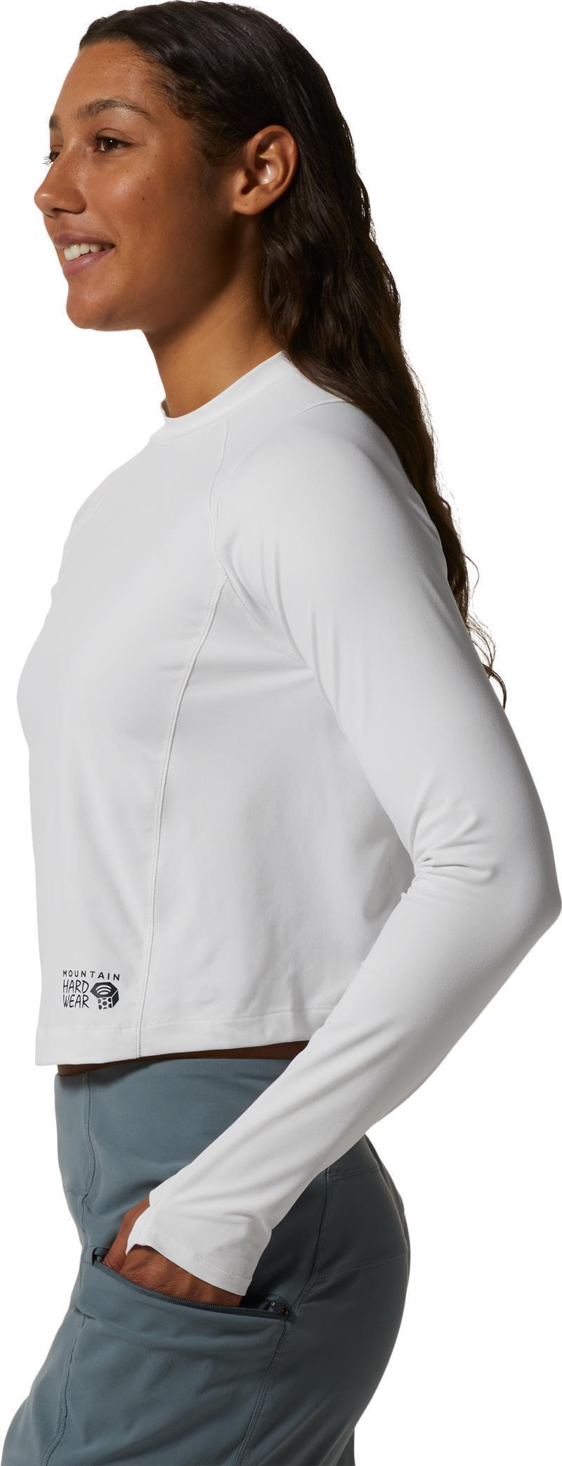 Crater Lake LS Crop - Womens - Fogbank 2