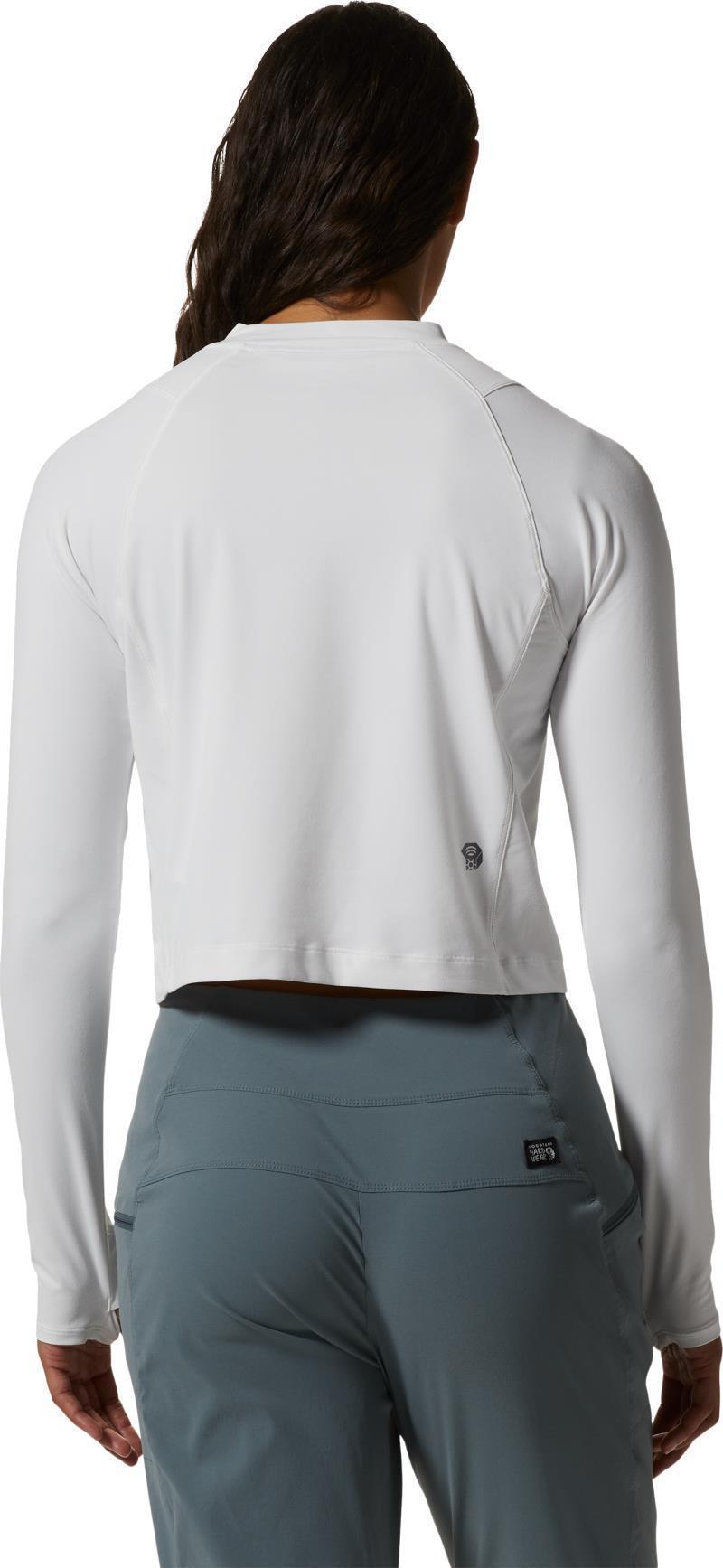 Crater Lake LS Crop - Womens - Fogbank 3