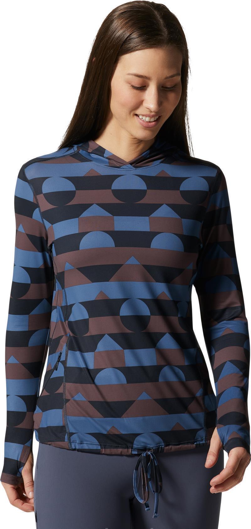 Crater Lake LS Hoody - Womens - Blue Quartz 1
