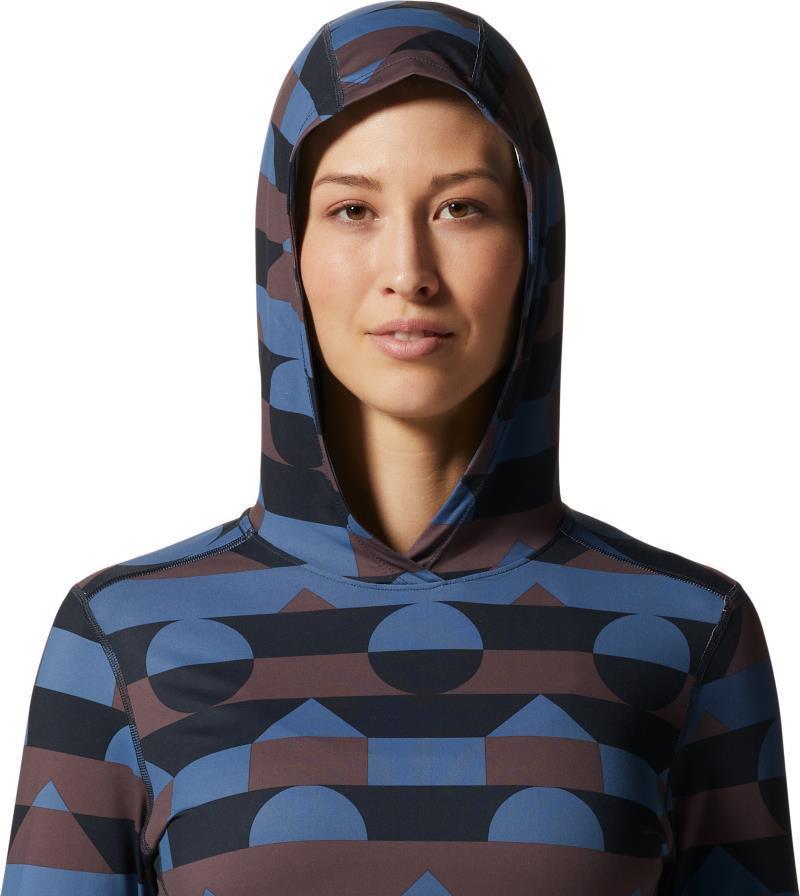 Crater Lake LS Hoody - Womens - Blue Quartz 4
