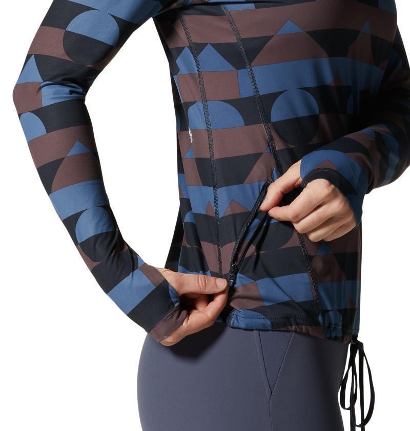 Crater Lake LS Hoody - Womens - Blue Quartz 6
