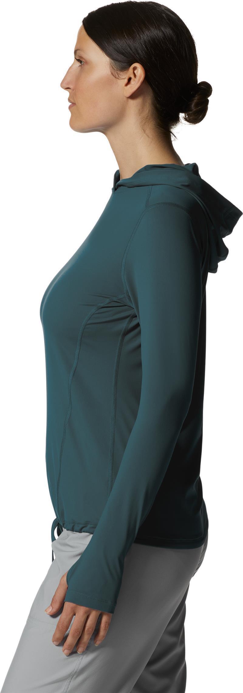 Crater Lake LS Hoody - Womens - Dark Marsh 3