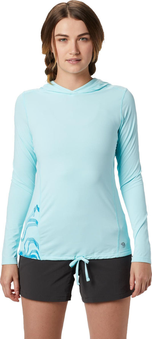 Crater Lake LS Hoody - Womens - Eddy 1