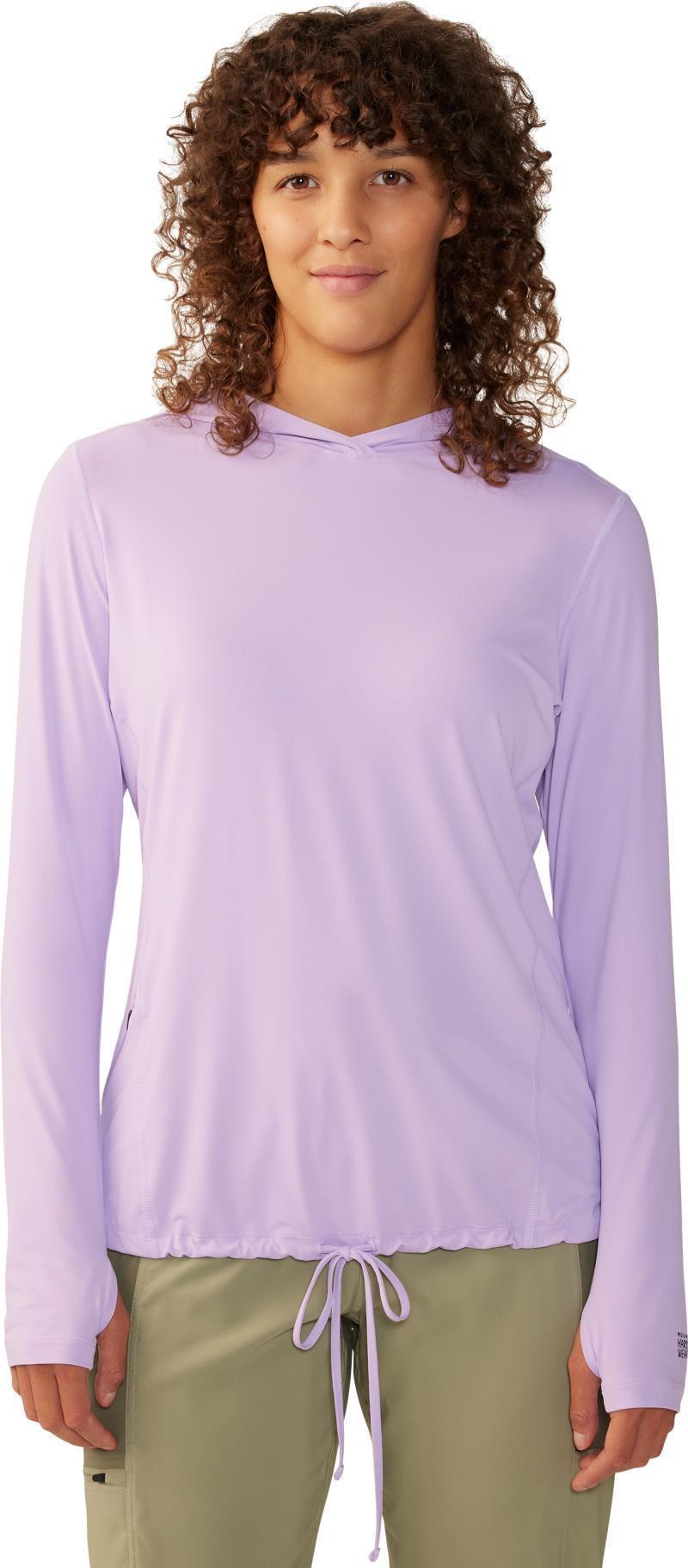 Crater Lake LS Hoody - Womens - Wisteria 1