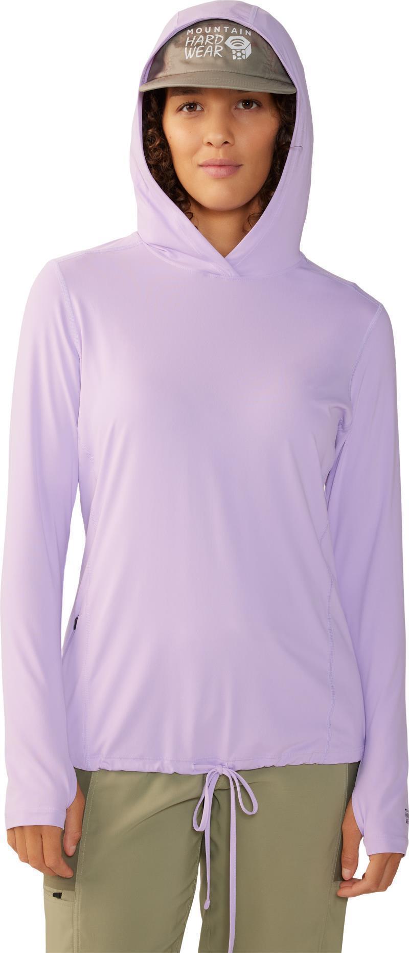 Crater Lake LS Hoody - Womens - Wisteria 2