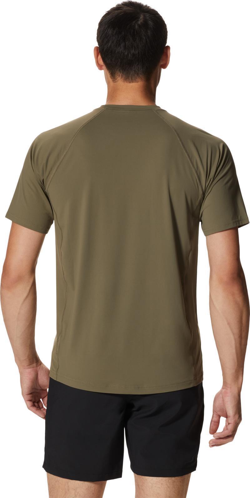 Crater Lake SS Crew - Mens - Stone Green 2