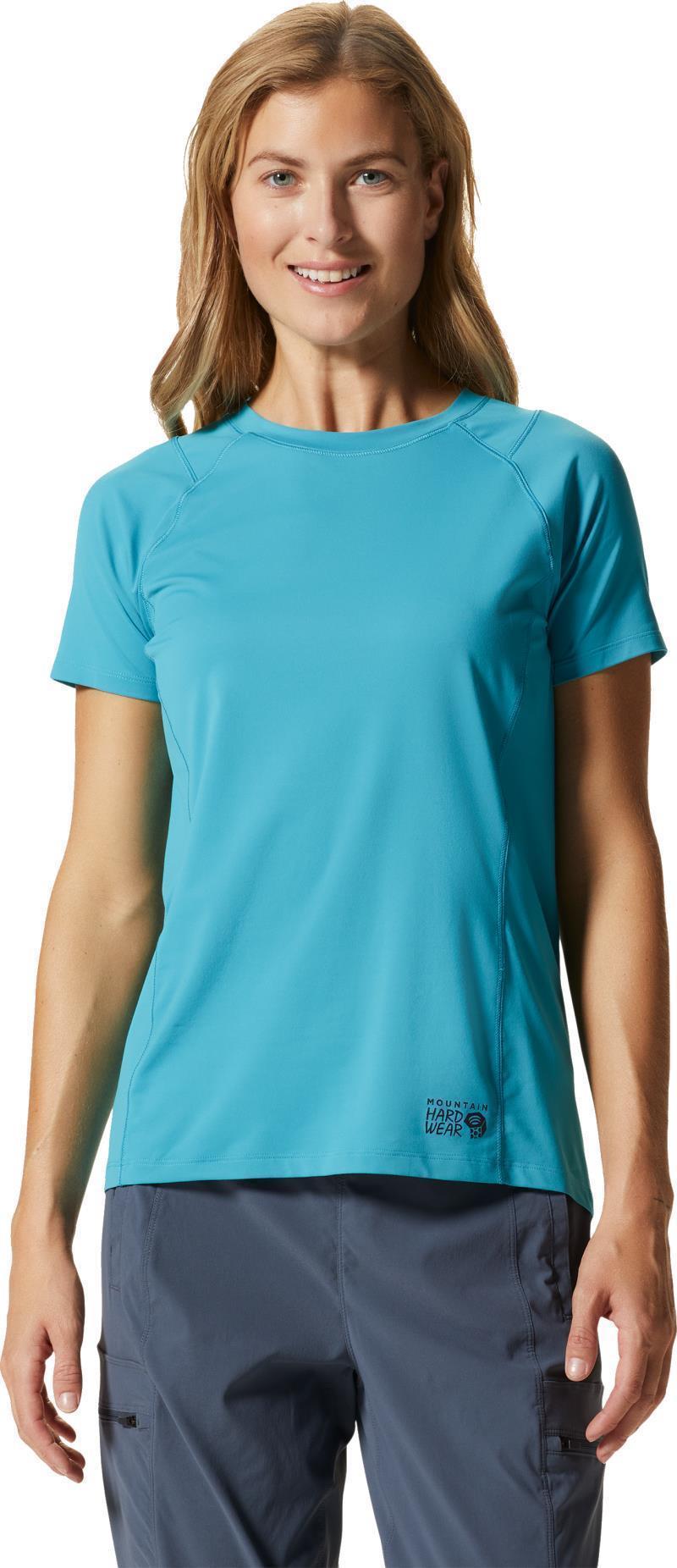 Crater Lake SS Crew - Womens - Teton Blue 1