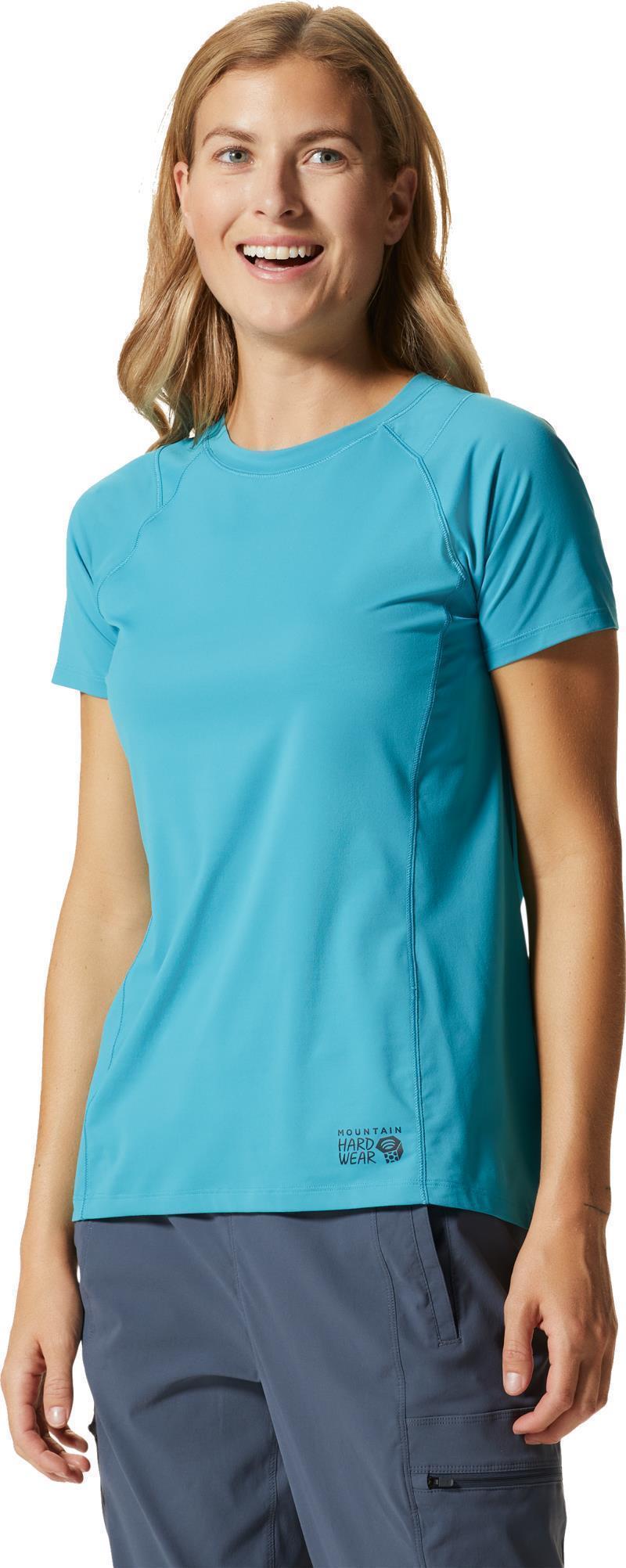Crater Lake SS Crew - Womens - Teton Blue 2