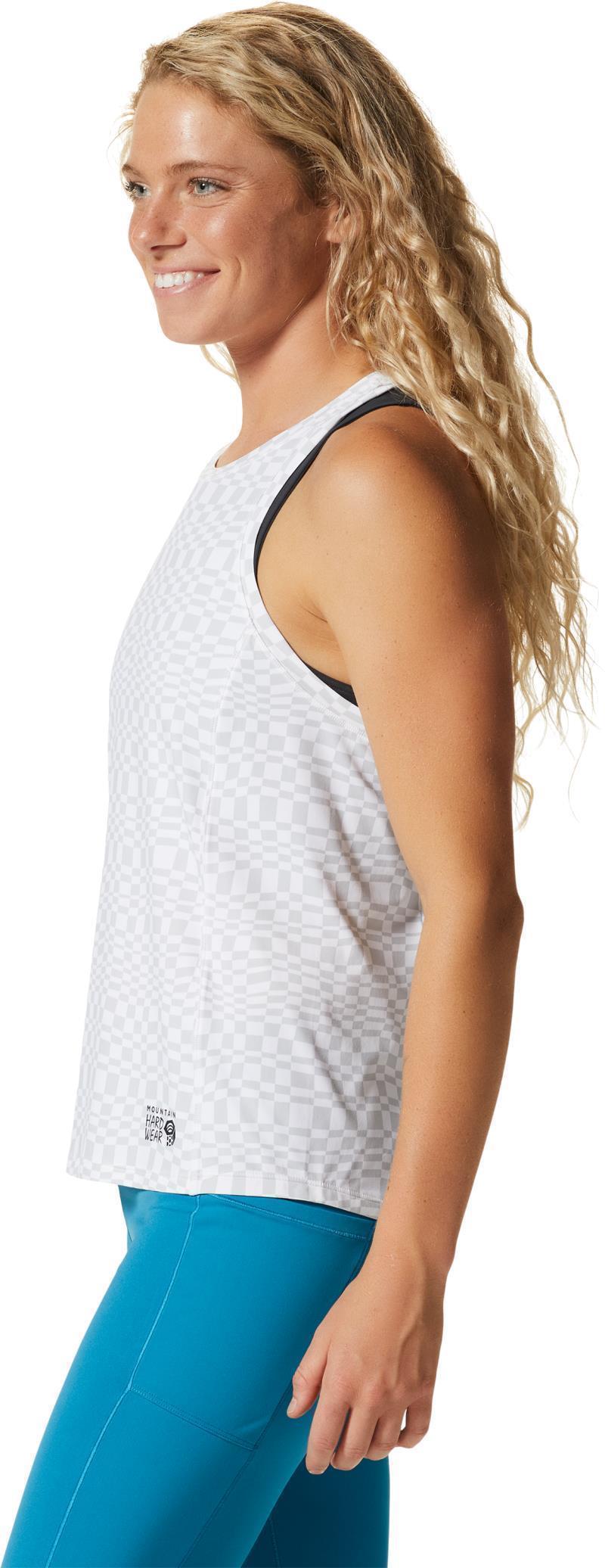 Crater Lake Tank - Womens - Fogbank Checks Print 2