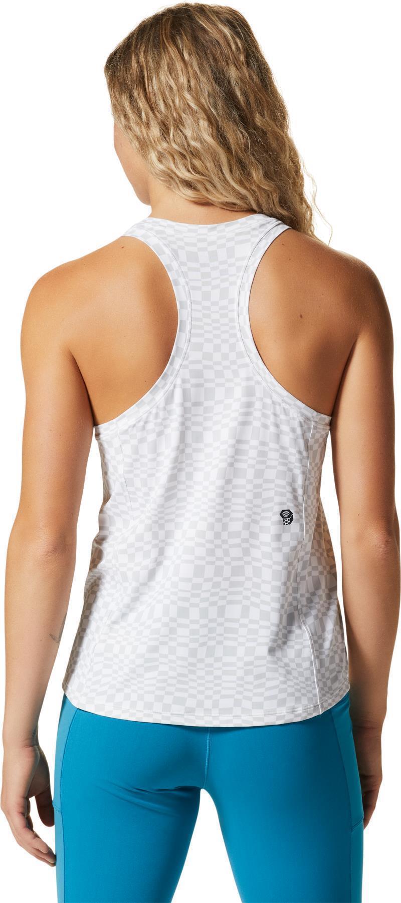 Crater Lake Tank - Womens - Fogbank Checks Print 4