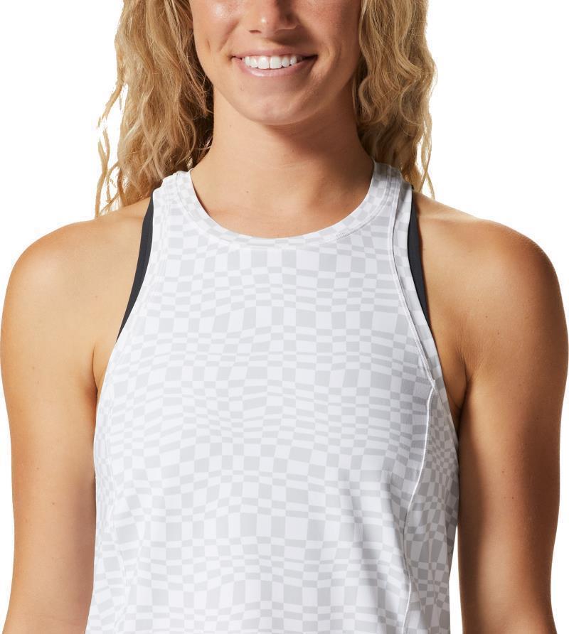 Crater Lake Tank - Womens - Fogbank Checks Print 5