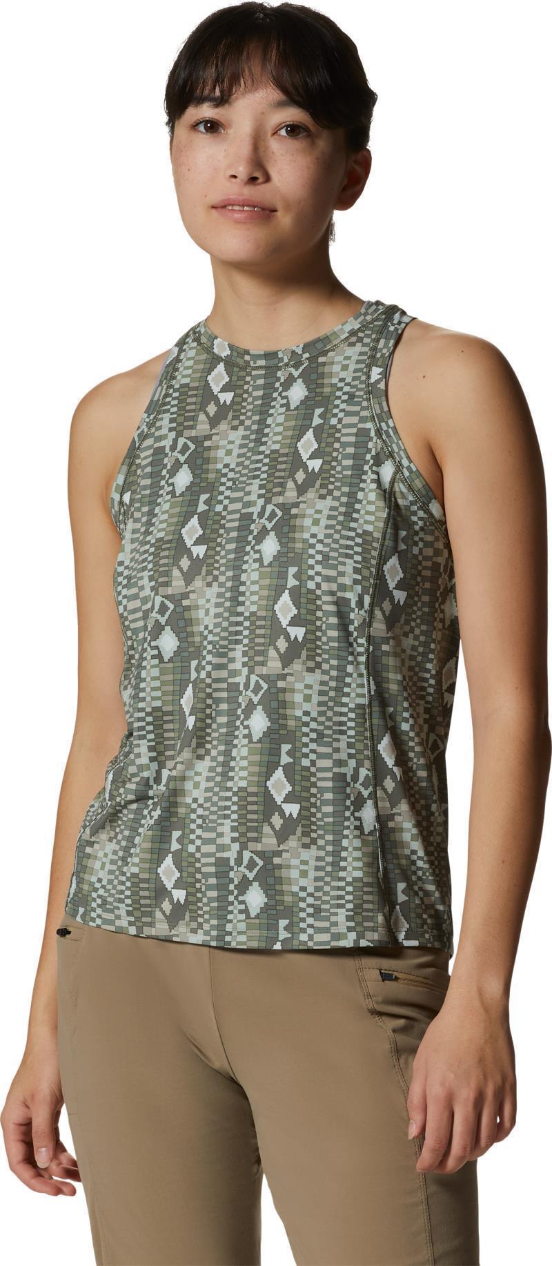 Crater Lake Tank - Womens - Mantis Geo Print 1