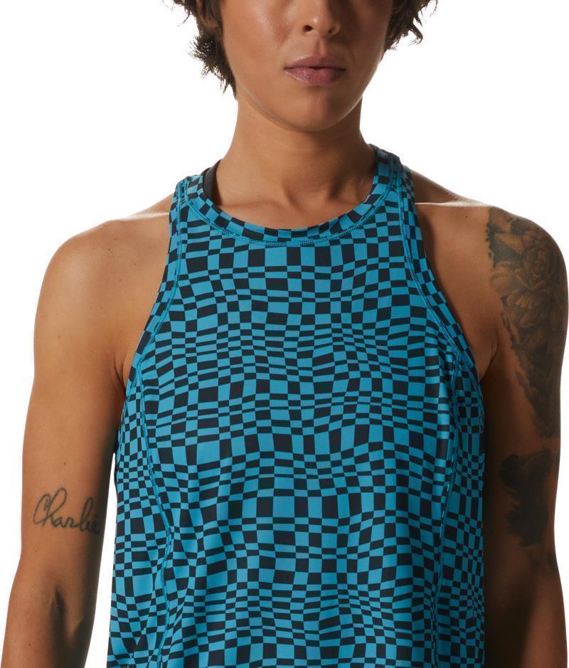 Crater Lake Tank - Womens - Teton Blue Checks Print 5