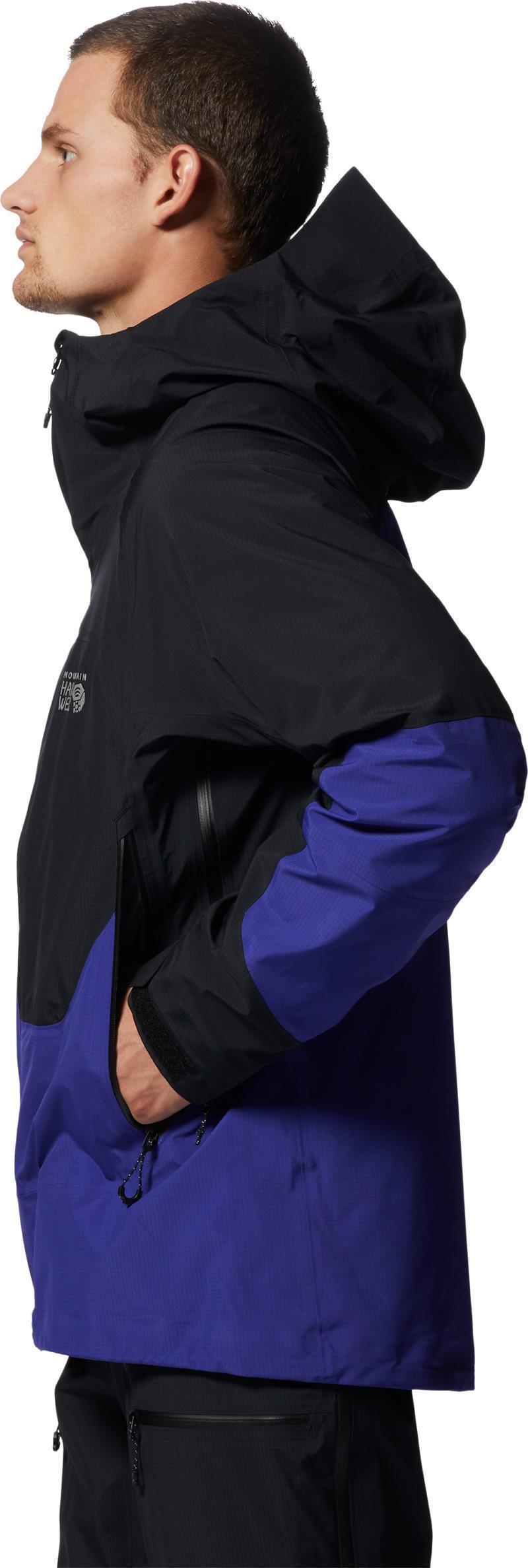 Dawnlight GTX PRO Jacket - Mens - Klein Blue / Black 4