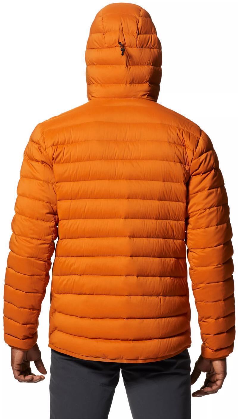 Deloro Down Full Zip Hoody - Mens - Bright Copper 2