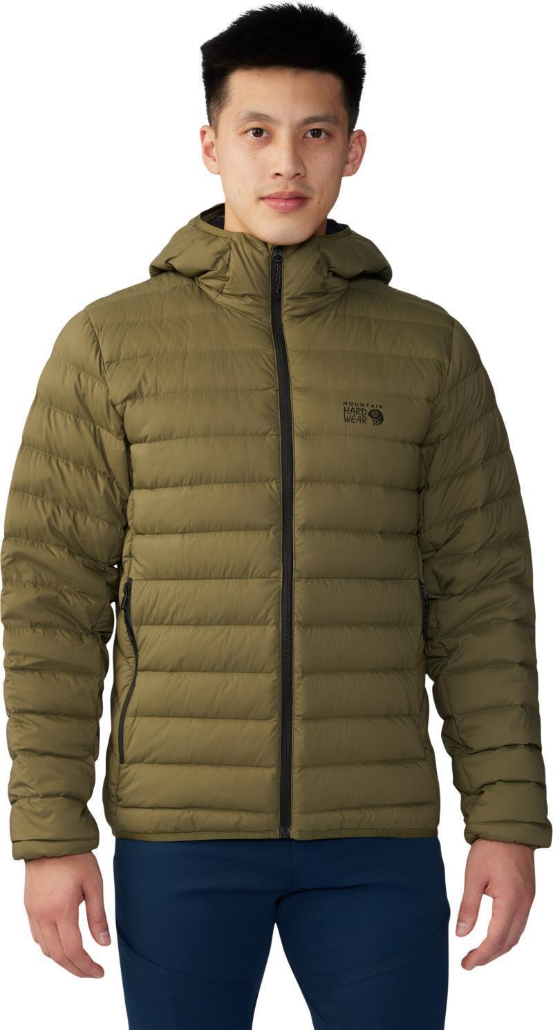Deloro Down Full Zip Hoody - Mens - Combat Green 1