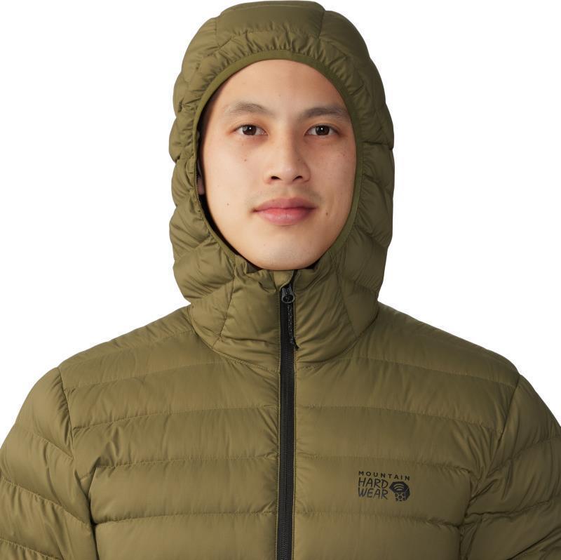 Deloro Down Full Zip Hoody - Mens - Combat Green 5