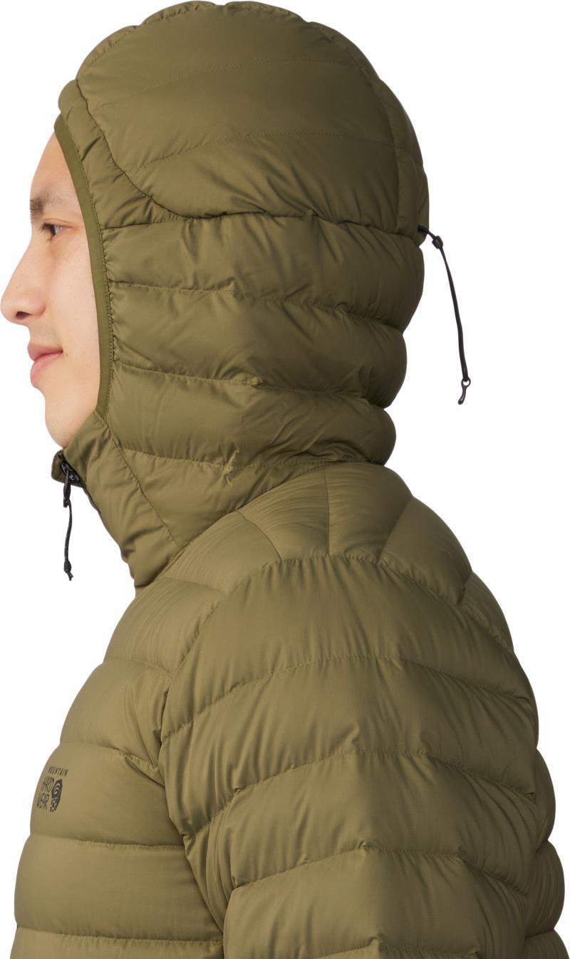 Deloro Down Full Zip Hoody - Mens - Combat Green 6