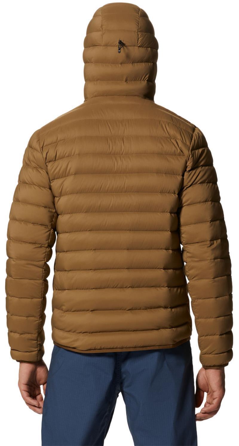 Deloro Down Full Zip Hoody - Mens - Corozo Nut 2
