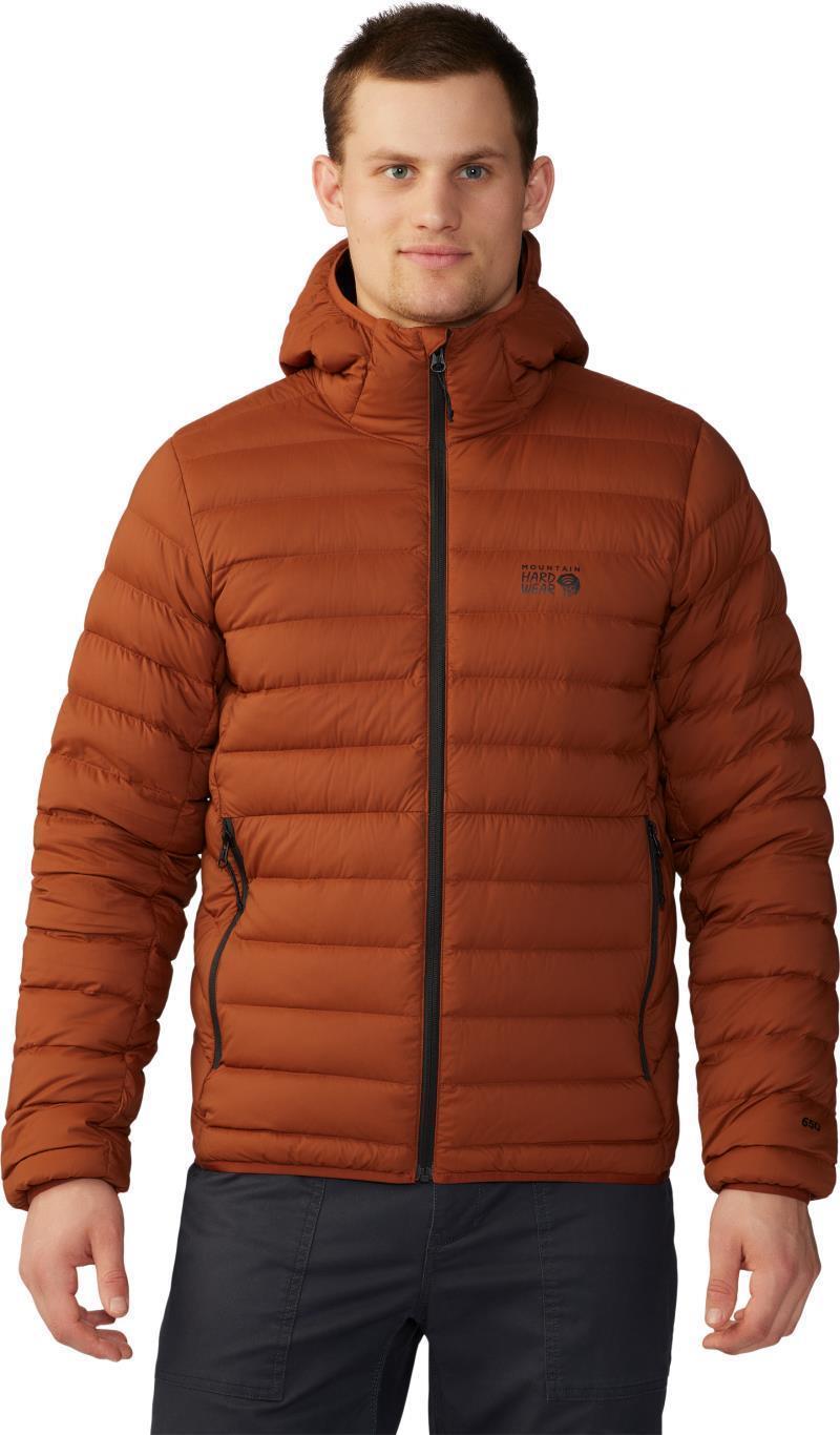 Deloro Down Full Zip Hoody - Mens - Iron Oxide 1