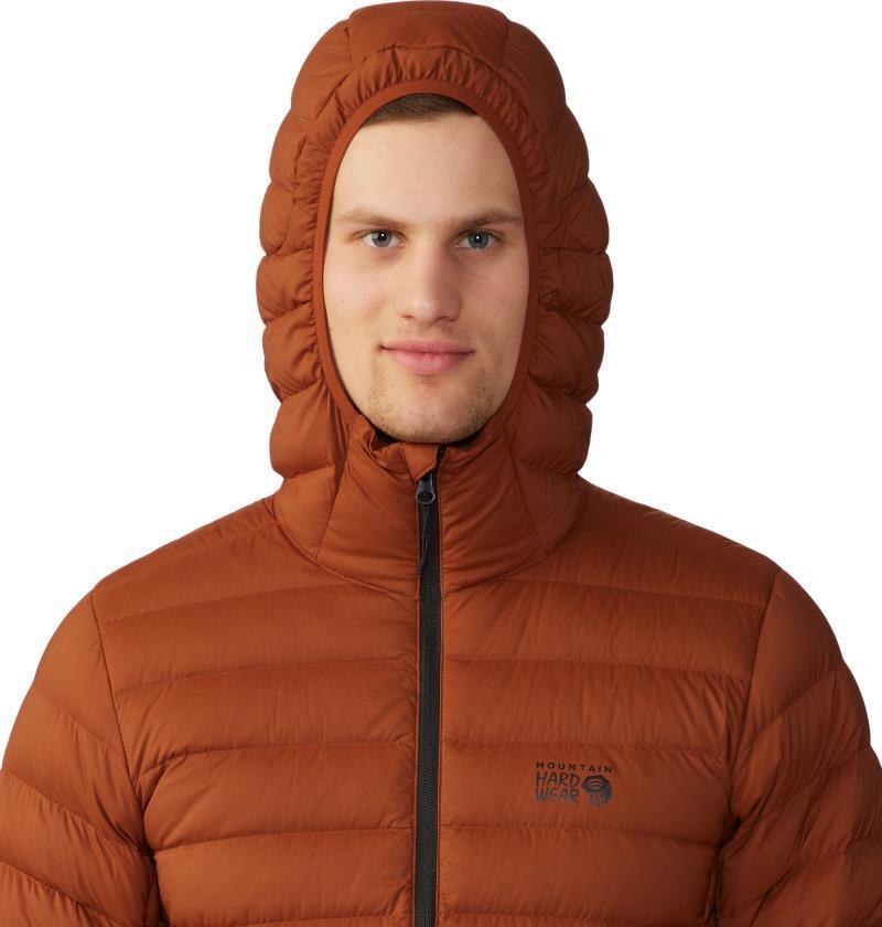 Deloro Down Full Zip Hoody - Mens - Iron Oxide 5
