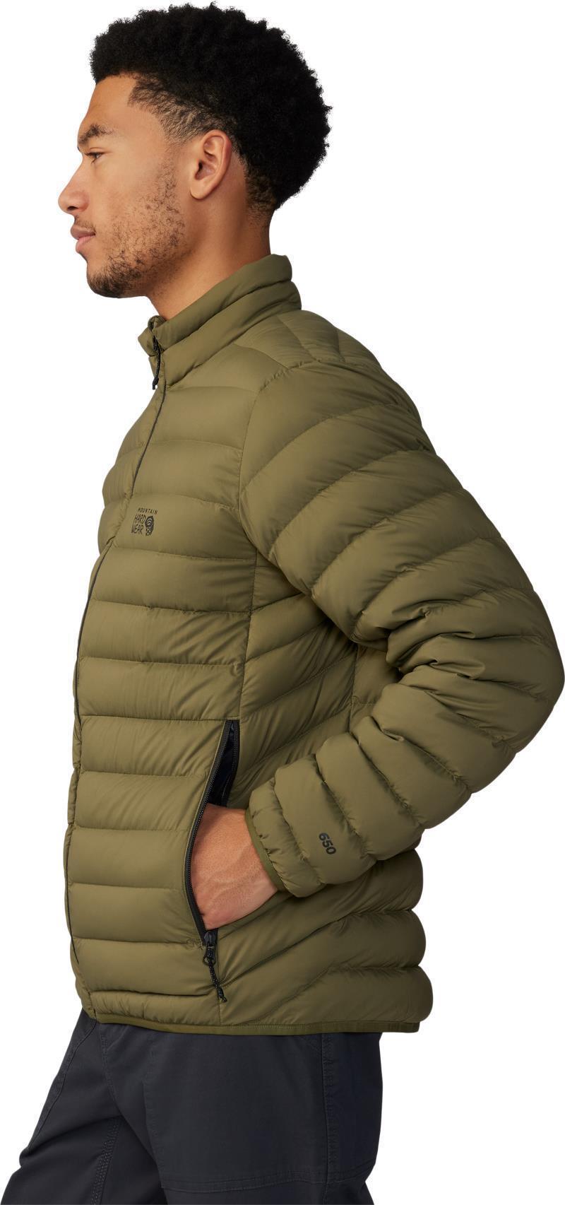 Deloro Down Jacket - Mens - Combat Green 2
