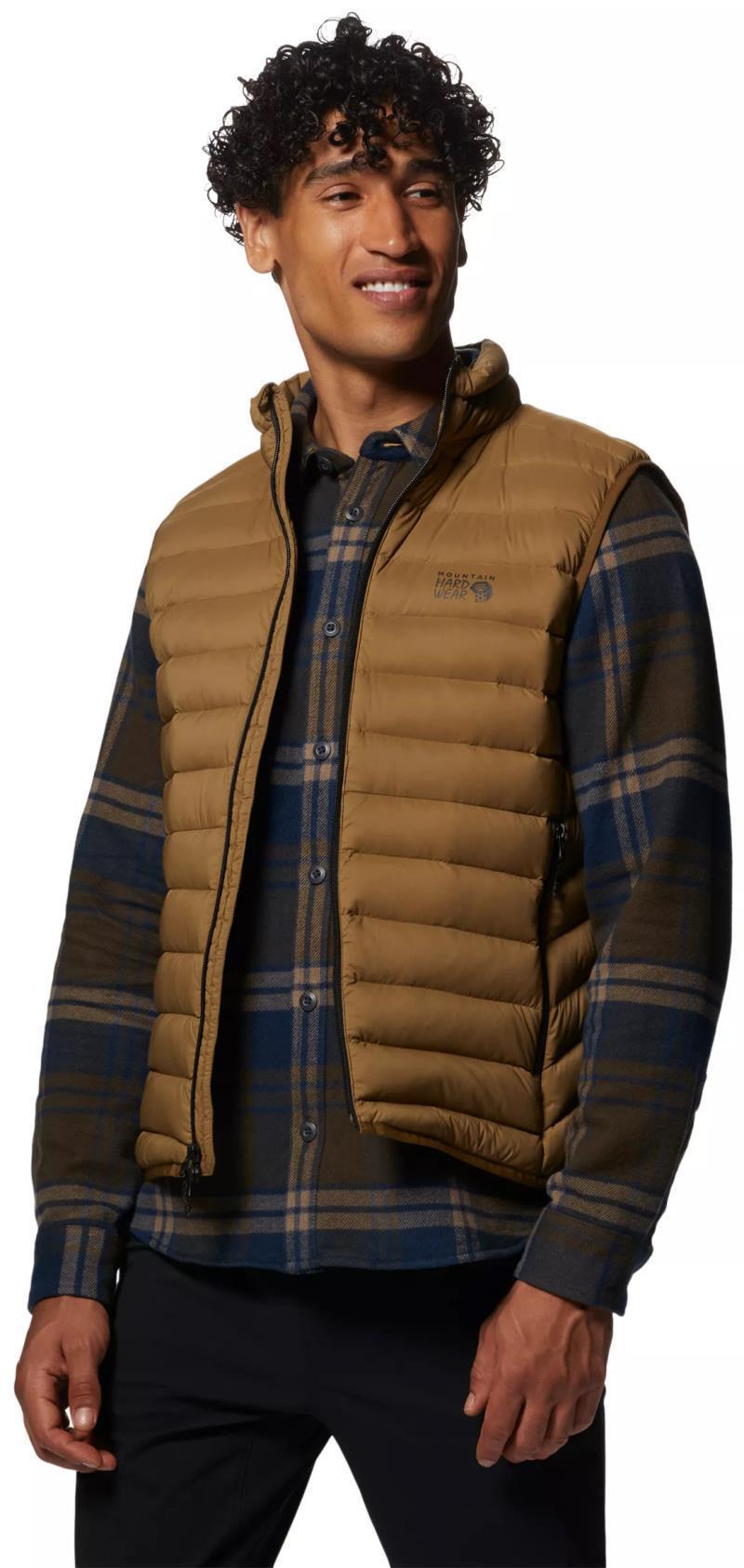 Deloro Down Vest - Mens - Corozo Nut 4