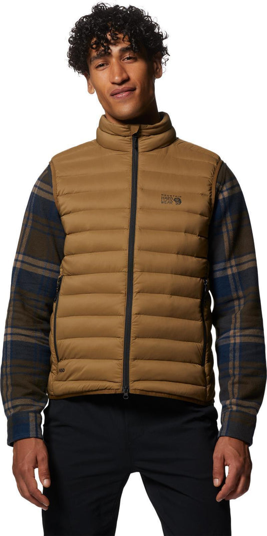 Deloro Down Vest - Mens - Corozo Nut 1