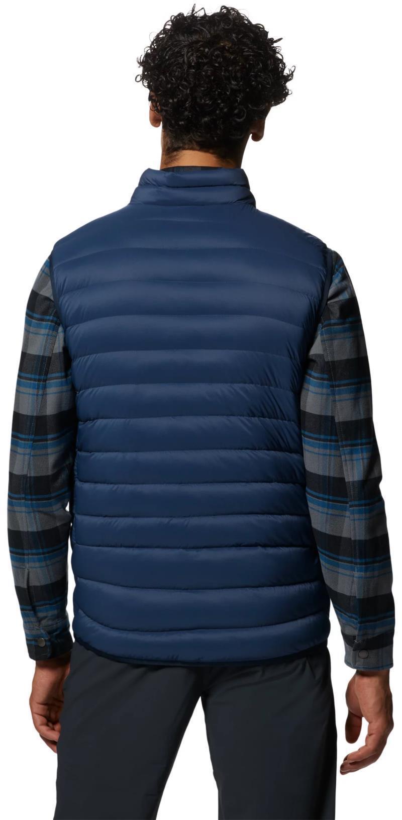 Deloro Down Vest - Mens - Hardwear Navy 3
