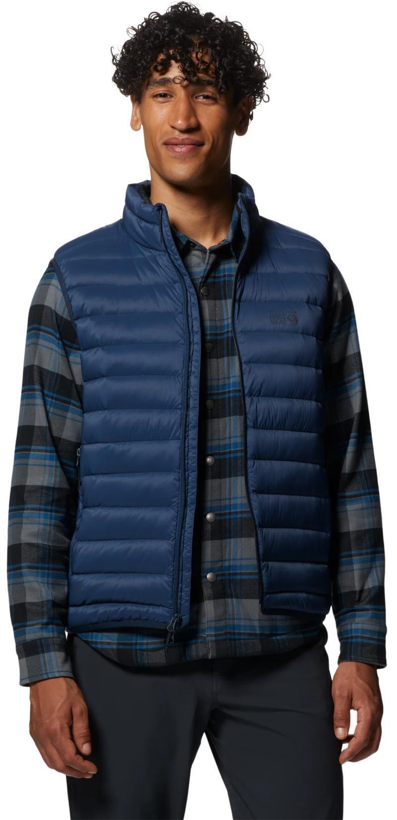 Deloro Down Vest - Mens - Hardwear Navy 4