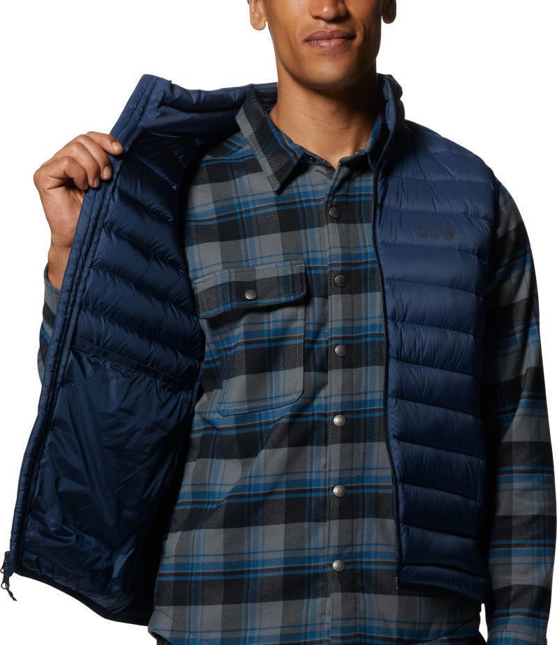 Deloro Down Vest - Mens - Hardwear Navy 5