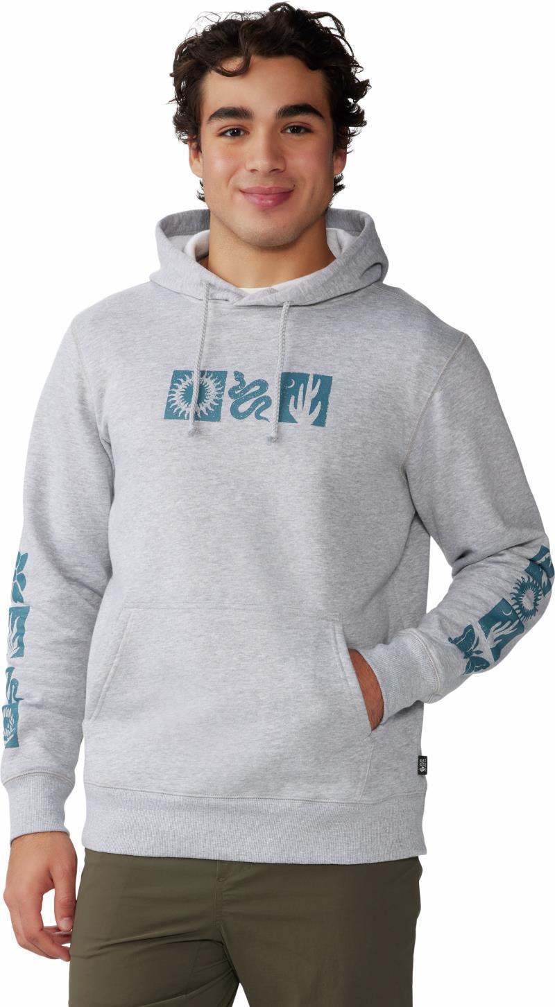 Desert Check Pullover Hoody - Mens - Hardwear Grey Heather 3
