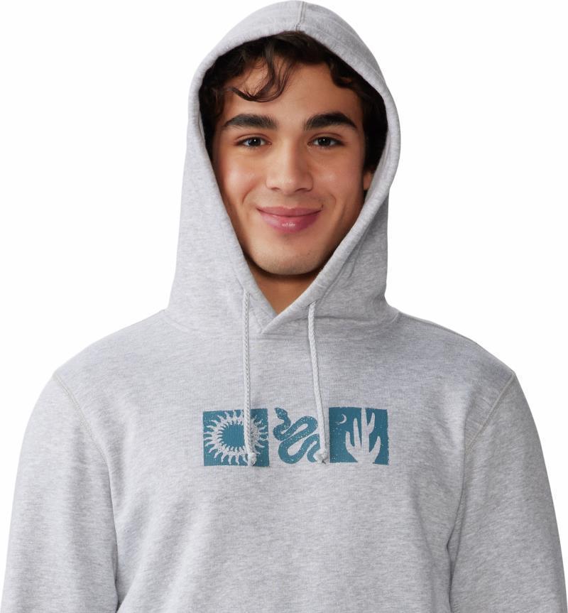 Desert Check Pullover Hoody - Mens - Hardwear Grey Heather 5