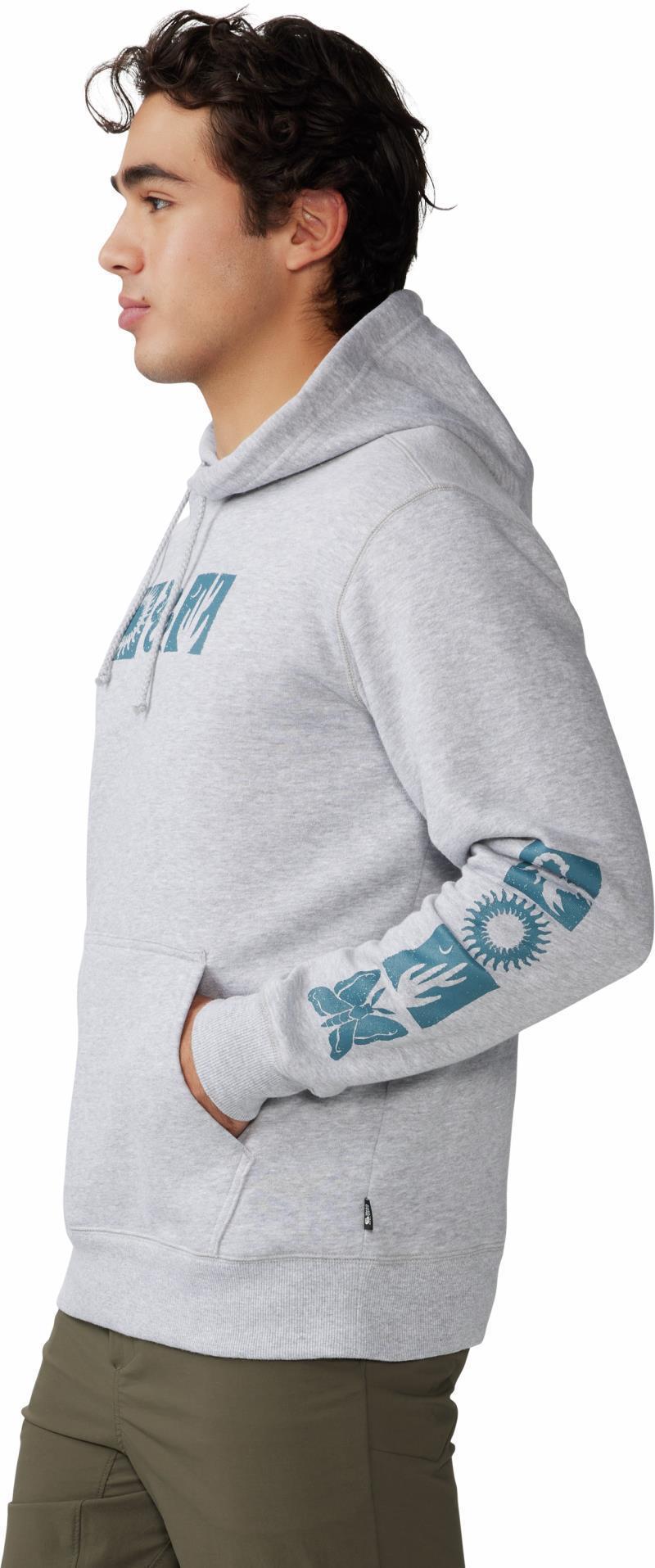 Desert Check Pullover Hoody - Mens - Hardwear Grey Heather 6