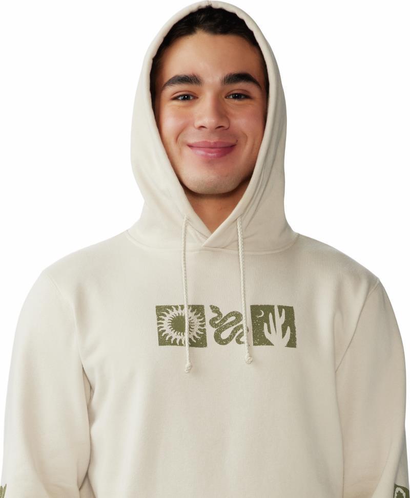 Desert Check Pullover Hoody - Mens - Wild Oyster 5