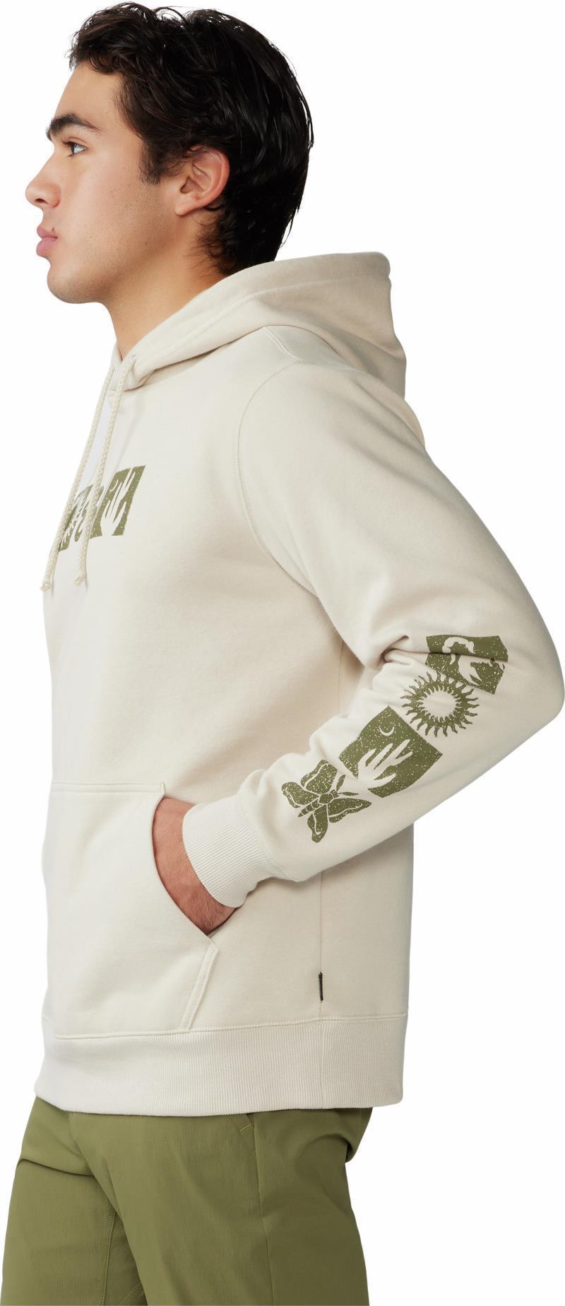 Desert Check Pullover Hoody - Mens - Wild Oyster 6