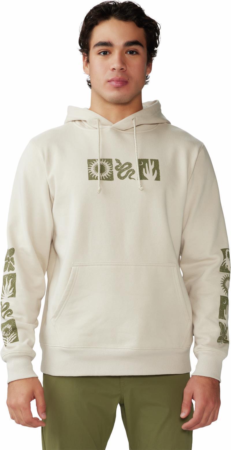 Desert Check Pullover Hoody - Mens - Wild Oyster 1