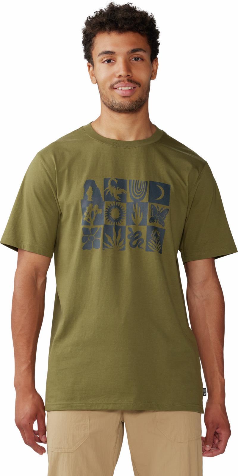 Desert Check SS - Mens - Combat Green 1