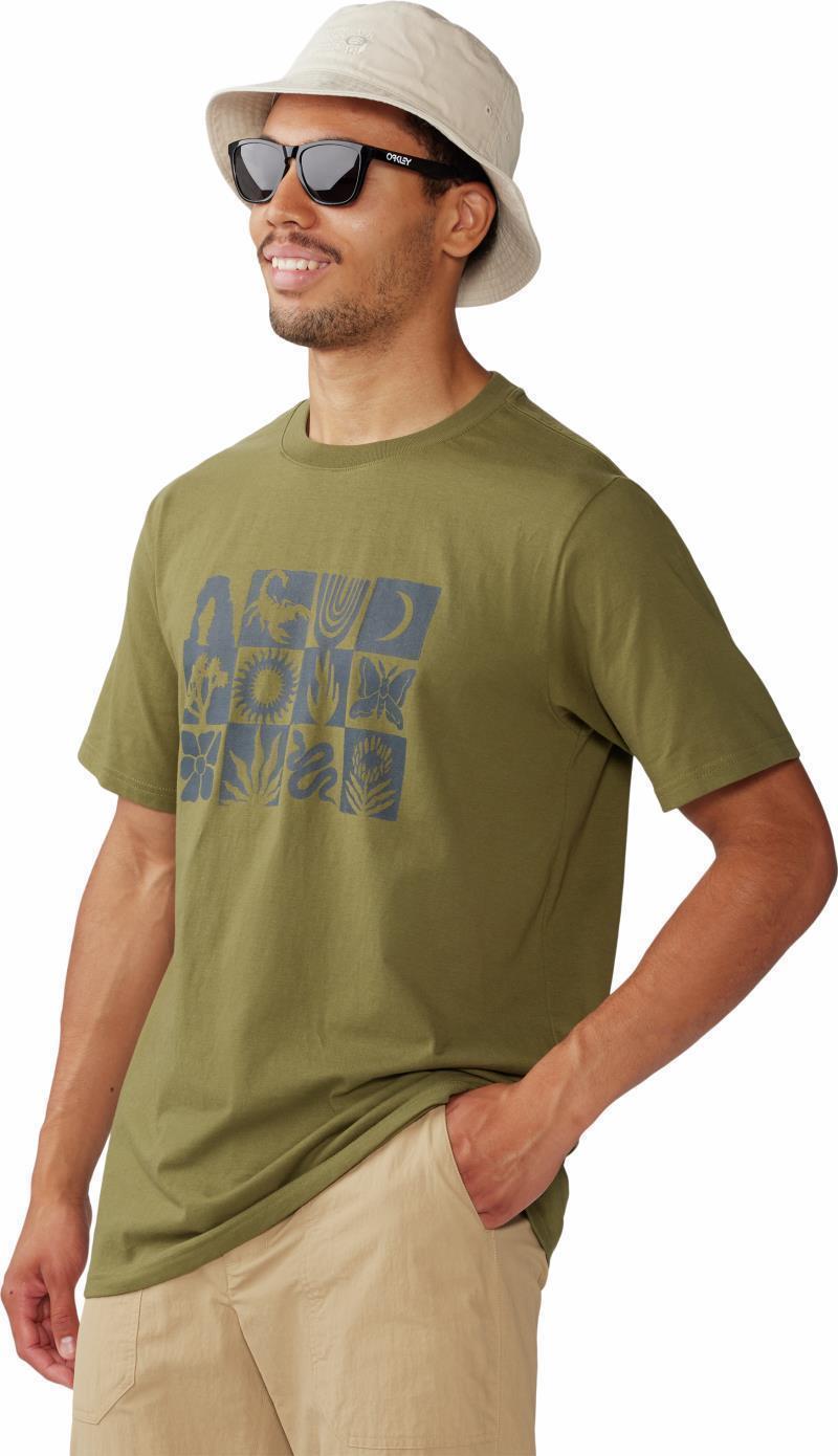Desert Check SS - Mens - Combat Green 4