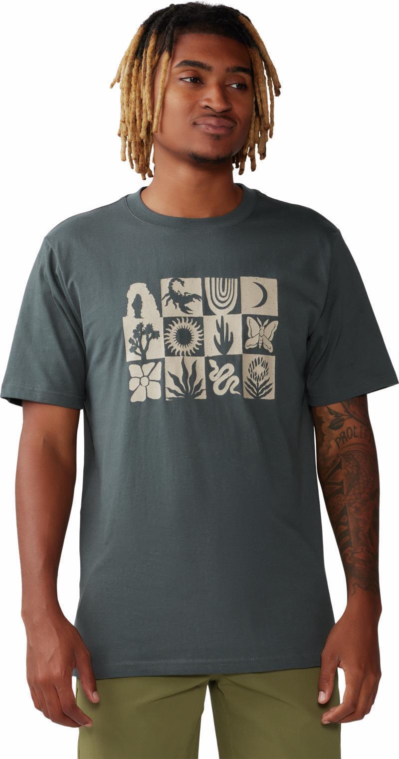 Desert Check SS - Mens - Volcanic 1