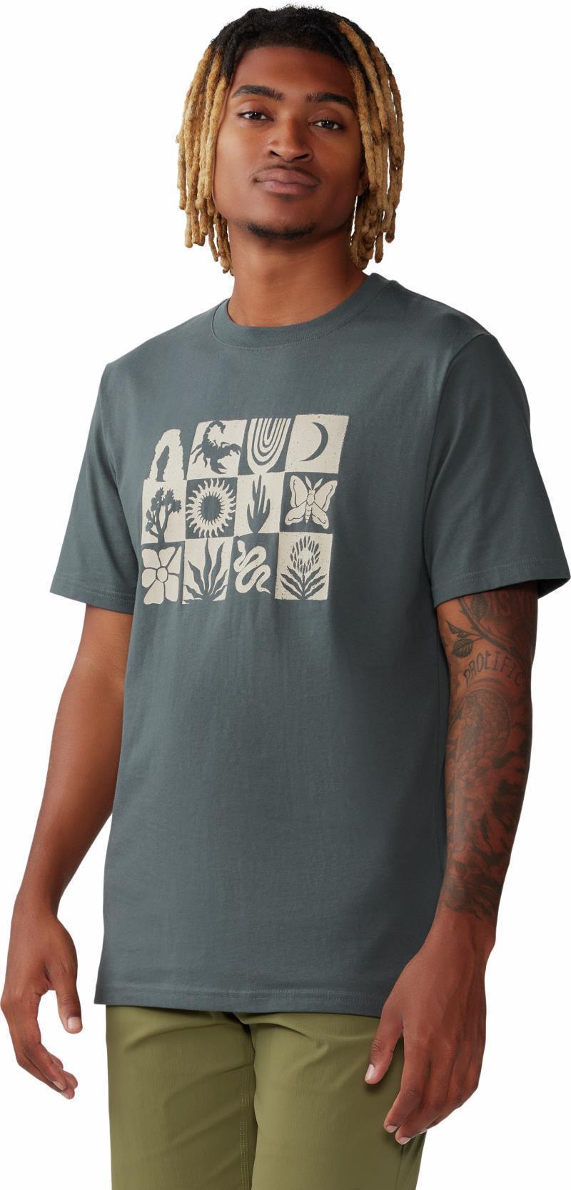 Desert Check SS - Mens - Volcanic 3