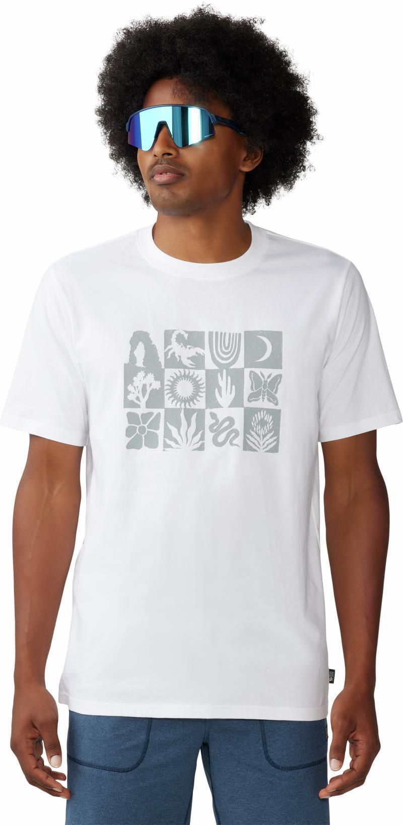 Desert Check SS - Mens - White 3