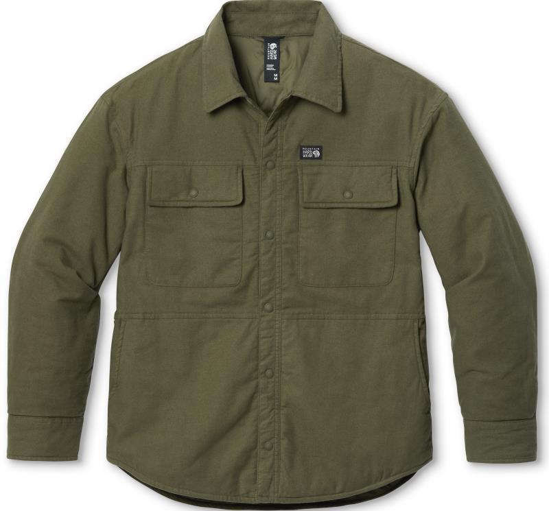 Dolores Insulated Flannel Shacket - Womens - Dark Pine 1