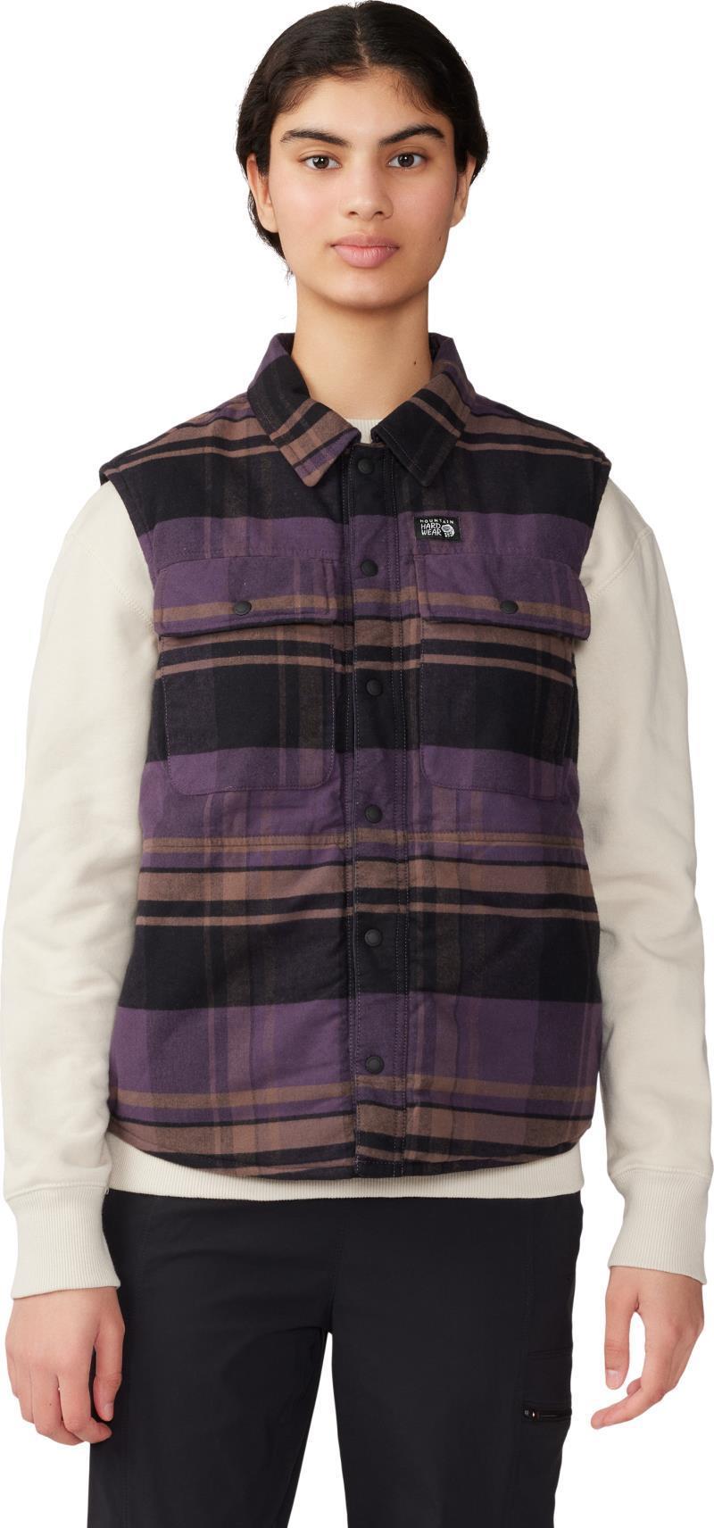 Dolores Insulated Flannel Vest - Womens - Blurple 1