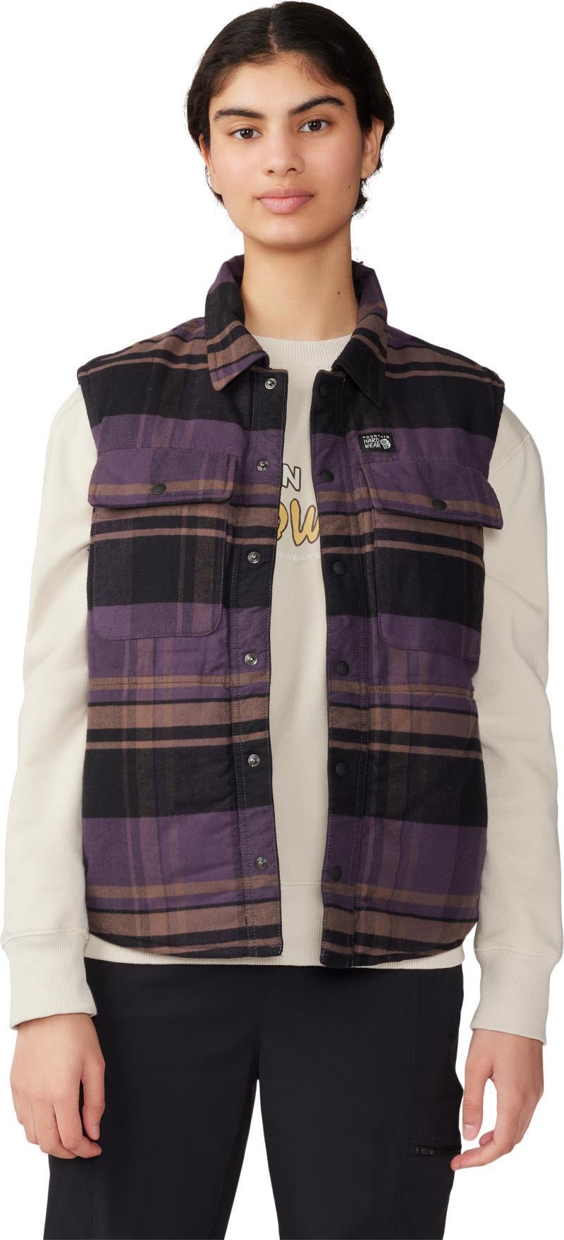 Dolores Insulated Flannel Vest - Womens - Blurple 3