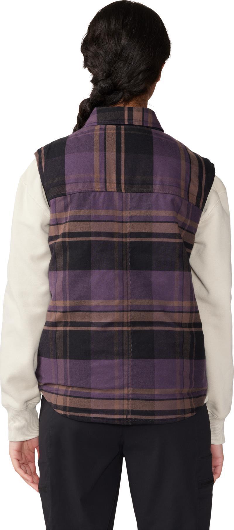 Dolores Insulated Flannel Vest - Womens - Blurple 5