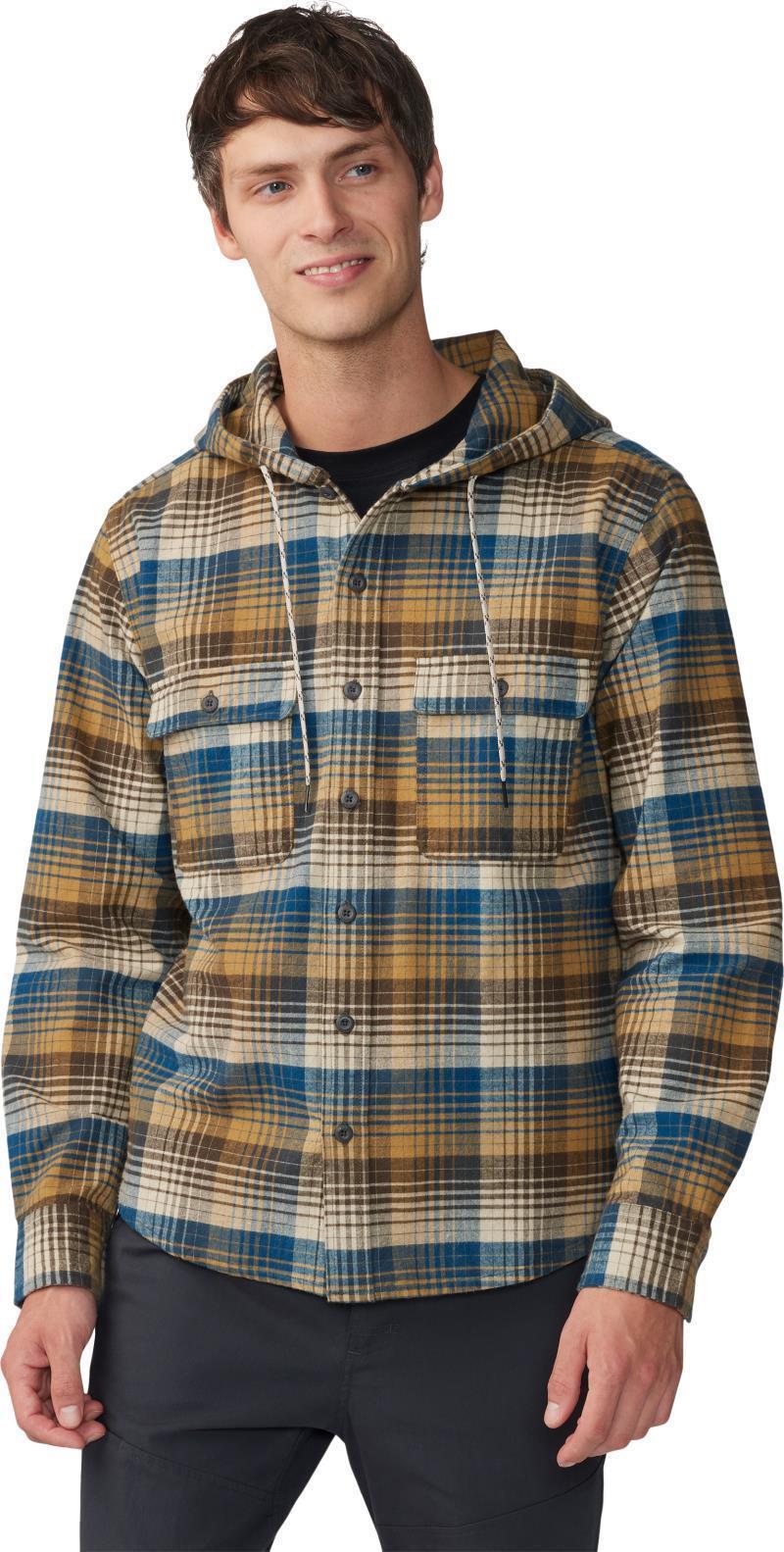 Dusk Creek LS Hooded Shirt - Mens - Ridgeline Glass House Plaid 1